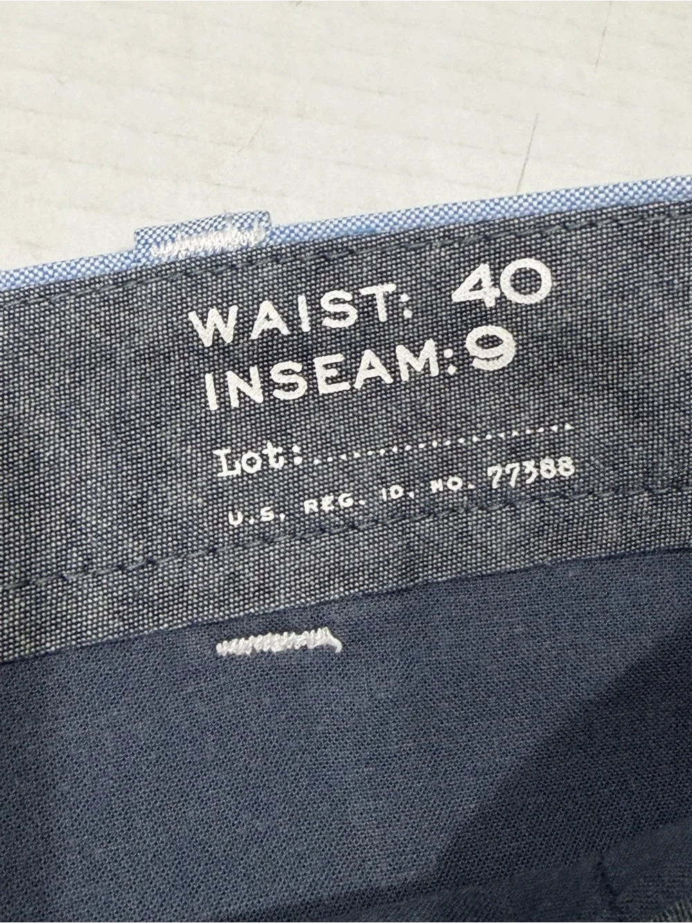 J. Crew Light Blue Flat Front Men's Shorts